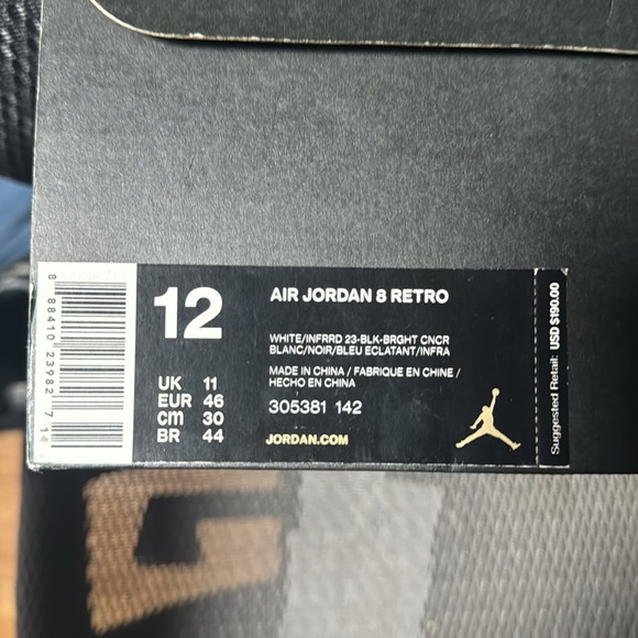 Air Jordan 8 Retro 3 peat - Picture 4 of 7